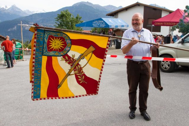 Remise des prix du tir du district de Sierre 2016 à Montana.