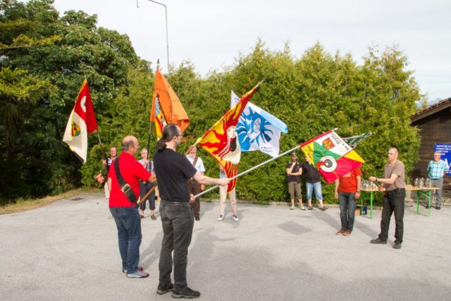 Remise des prix du tir du district de Sierre 2016 à Montana.