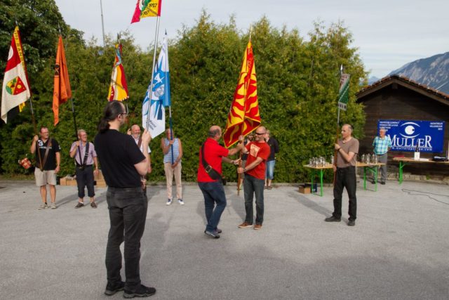 Remise des prix du tir du district de Sierre 2016 à Montana.