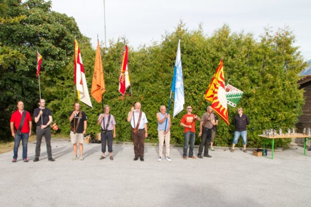Remise des prix du tir du district de Sierre 2016 à Montana.