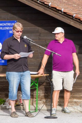 Remise des prix du tir du district de Sierre 2016 à Montana.